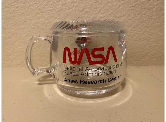 NASA Lidded Clear Mug