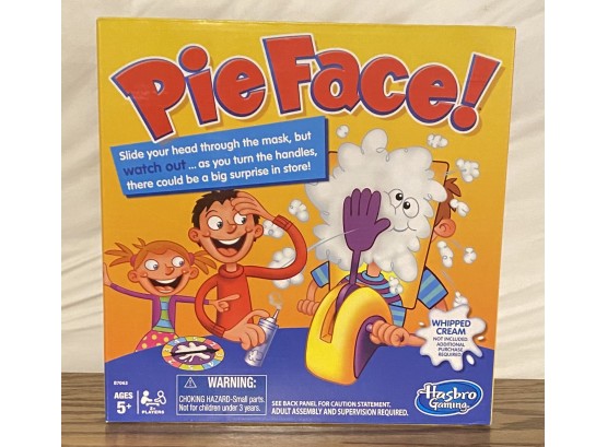 NIB Pie Face Board Game