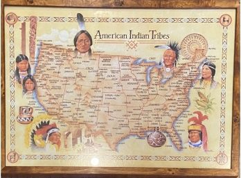 American Indian Tribes By Don Tom- Framed