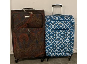 Lot Of 2 Suitcases