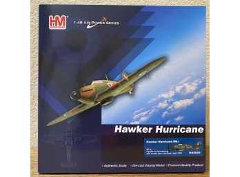 New! Hobby Master 1:48 Scale Air Power Series Hawker Hurricane Mk.1 Plane