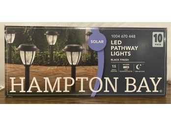NIB Hampton Bay LED Pathway Lights Pack Of 10