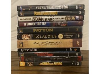 Lot Of DVD's Including Young Frankenstein, Master And Commander & More