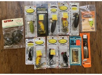 13 New Fishing Accessories Including 9 Fred Arborgast Lures