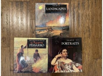 Lot Of 3 The Art Of Landscape, Portraits And Pissaro