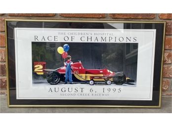 Race Of Champions Framed Poster