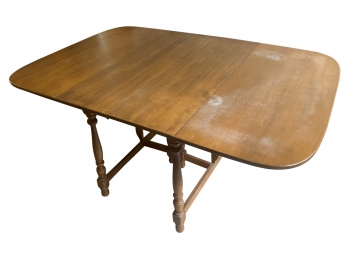 Wood Drop Leaf Table