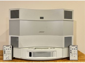 Bose Acoustic Wave Music System II & Acoustic Wave II CD Changer With Remotes And Manuals