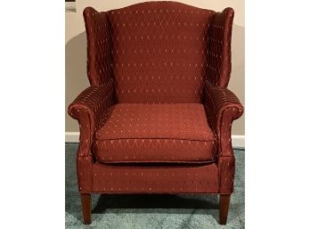 Vintage Chippendale Wing Chair