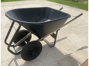 Black Large Wheelbarrow