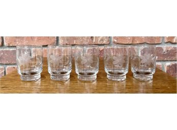 Lot Of 5 Mini Glasses