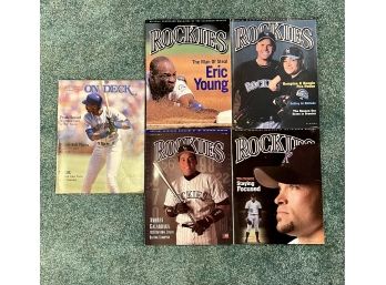 5 Official Colorado Rockies Magazines