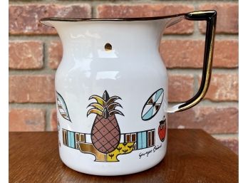 Enamelware Pitcher