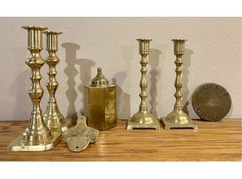 10 Pc. Brass Lot