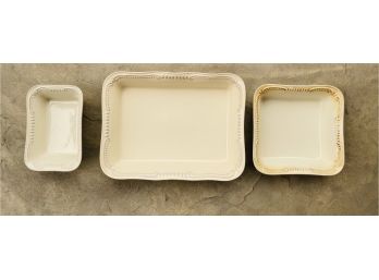 3 Pc. Ceramic Bakeware Set