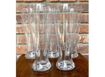 5 Tall Beer Glasses