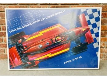 Toyota Grand Prix Of Long Beach Framed Poster