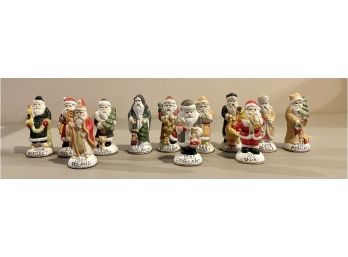 Ceramic Santas From Around The World