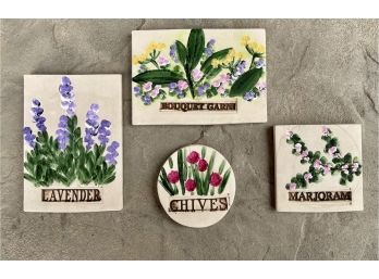 4 Pc. Garden  Wall Decor