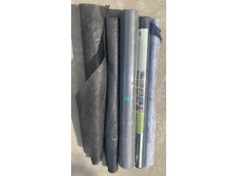 5 Rolls Of Gardening Landscape Fabric- Some New