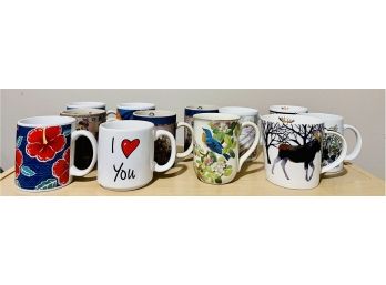 Lot Of 14 Assorted Mugs