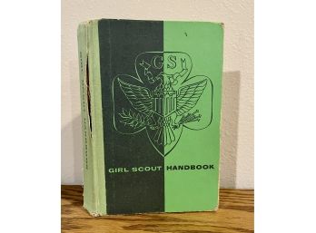 Vintage 1955 Girl Scout Handbook