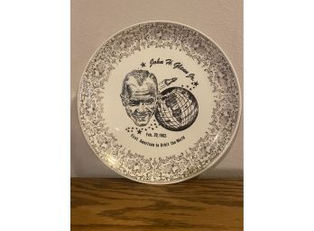 First American To Orbit The World Decorative Plate