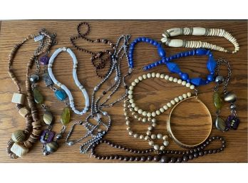 Large Lot Of Costume Jewelry Necklaces