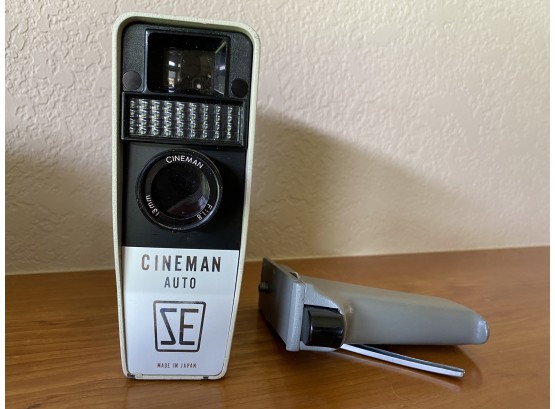 Rare Vintage Cineman Auto Adjustable Base  Camera