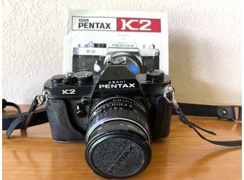 Asahi Pentax K-2 Film Camera With Manual