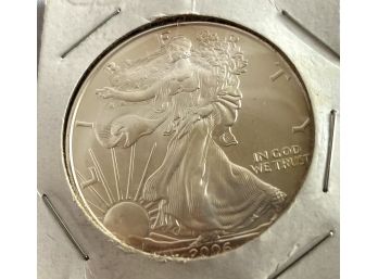 2006 Walking Liberty Fine Silver Dollar United States Coin