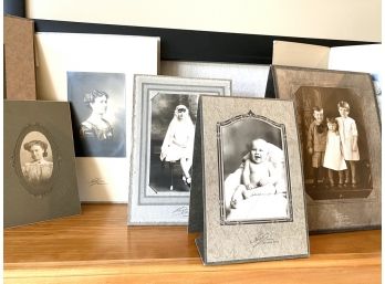 Collection Of Eight Victorian Cabinet Photos Of Unidentified Denver Family