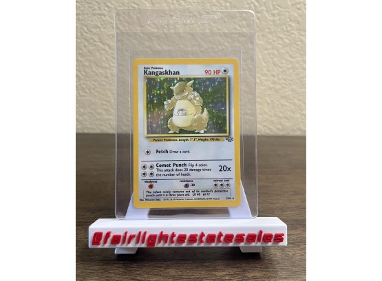 Pokemon Card Unlimited Edition Holo Rare Jungle Set 1999 Kangaskhan 5/64