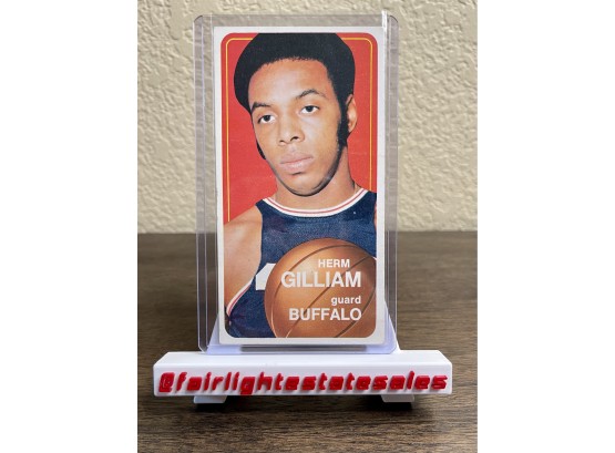 1970 Topps Basketball #73 Herm Gilliam Card