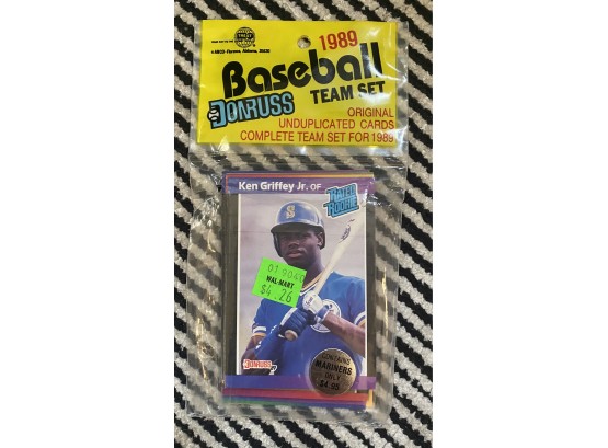 1989 Don Russ Baseball Team Set Marines: Comes With Ken Griffey Jr Rookie Card