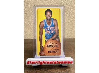 1970 Topps Basketball #9 Otto Moore Card