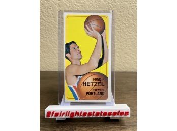 1970 Topps #079 Fred Hetzel Blazers Basketball Card