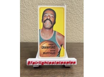 1970 Topps Basketball #162 - Fred Crawford Card
