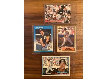 Collection Of Baseball Cards W/Jose Canseco, Frank Thomas, Matt Williams