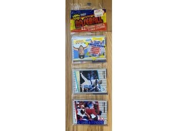 1989 Fleer Baseball Logo Stickers And Trading Cards Pack Three Pack