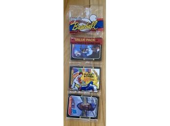1989 Don Russ Baseball Trading Cards Pack Three Pack