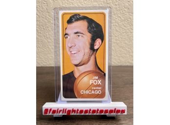 1970 Topps Basketball Jim Fox Card #98