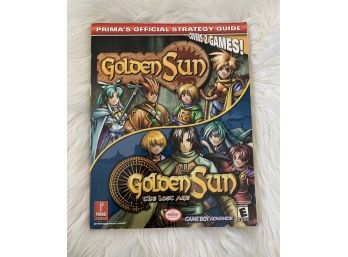 RARE! Golden Sun/ Golden Sun The Lost Age Prima's Strategy Guide