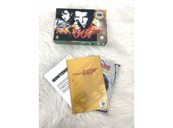 Goldeneye 007 Nintendo 64 Box With Manual And Inserts. NO GAME