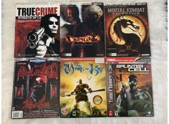 Lot Of 6 Strategy Guides
