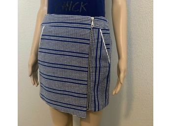 NWT Rebecca Minkoff “Judy” Asymmetrical Mini Skirt Size 6