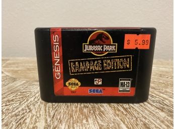 Jurassic Park Rampage Edition Sega Genesis