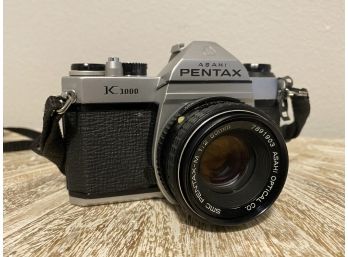 Pentax K1000 With Pentax-M F2 50 Mm Lens