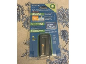 New Sony Np 550 Rechargeable Battery Pack L Series