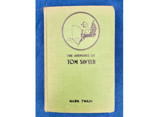 Hardcover 1920s Tom Sawyer By Mark Twain Hard Cover